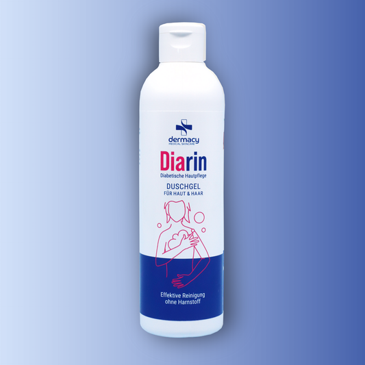 Diarin Produktbild Frontansicht vor blauem Hintergrund
