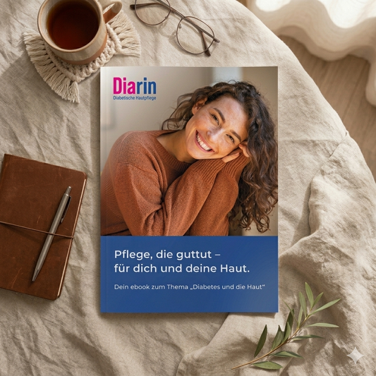 E-Book Diabetes und die Haut – Diarin Ratgeber zur Hautpflege bei Diabetes