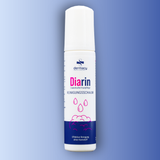 Diarin Reinigungsschaum Produktfoto Frontansicht vor blauem Hintergrund